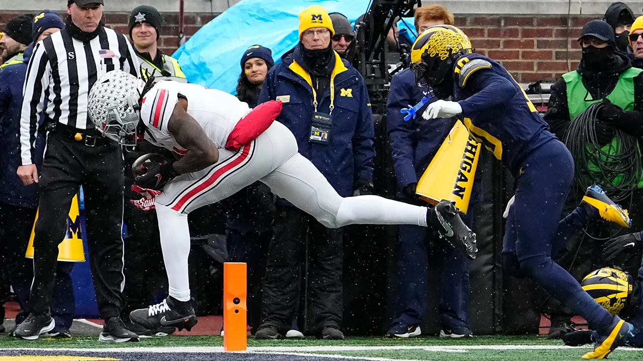 Ohio State’s controversial touchdown in win vs. Michigan causes stir on social media