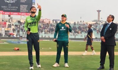 Pakistan decide to bowl first against South Africa in opening ODI