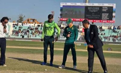Pakistan win toss, opt to bat first against South Africa in second ODI