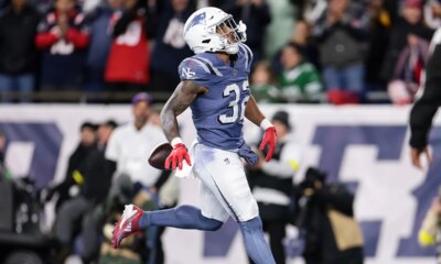 Patriots handle AFC East rival Jets at home behind TreVeyon Henderson’s 3-touchdown night