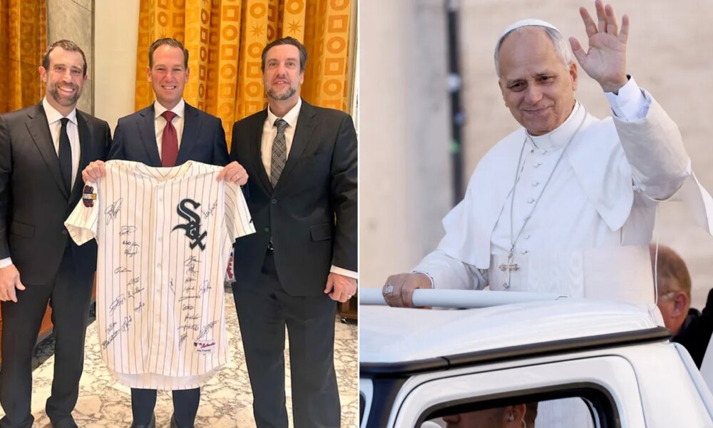 Pope Leo XIV receives invite to throw out first pitch at White Sox new stadium