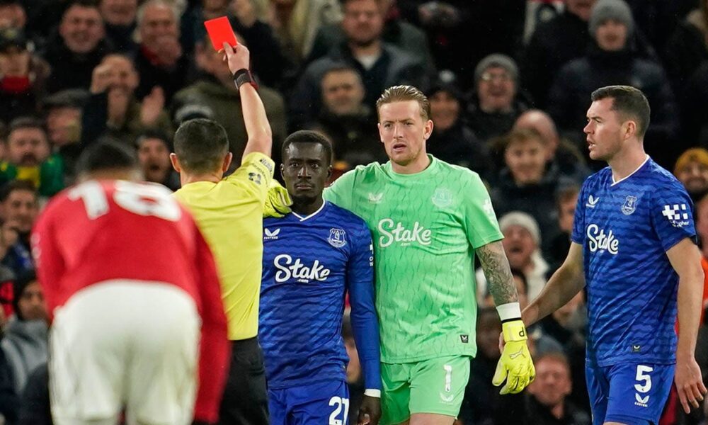 Premier League star gets red card after slapping teammate in face during match