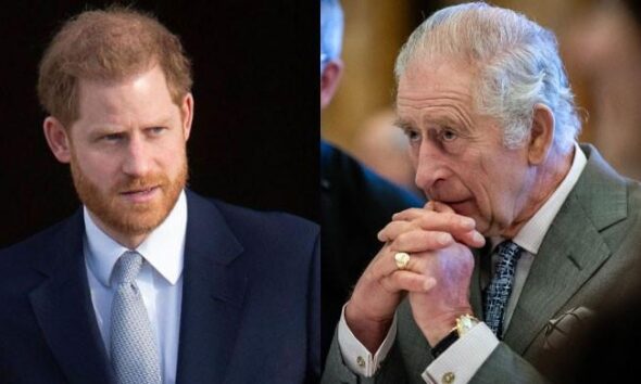 Prince Harry one with King Charles with Prince Andrew exile
