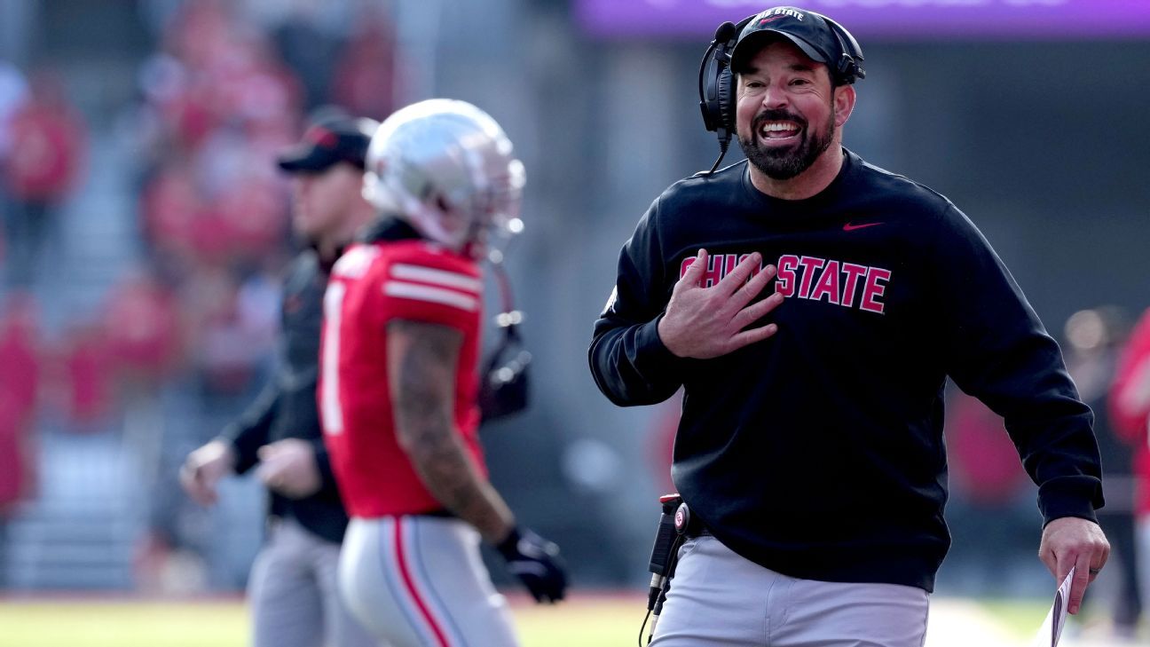 Projecting Tuesday’s CFP top 12: No surprises, but Rivalry Week looms