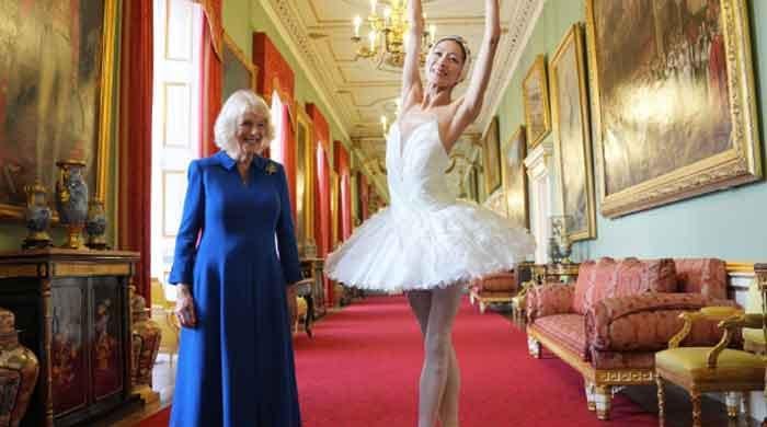 Queen Camilla watches ‘The Dying Swan’ at palace event