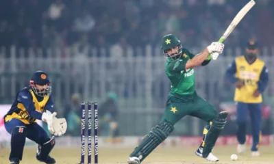 Sahibzada hits T20I career best (80*) as Pakistan beat Sri Lanka in third fixture of Tri-nation series  | The Express Tribune