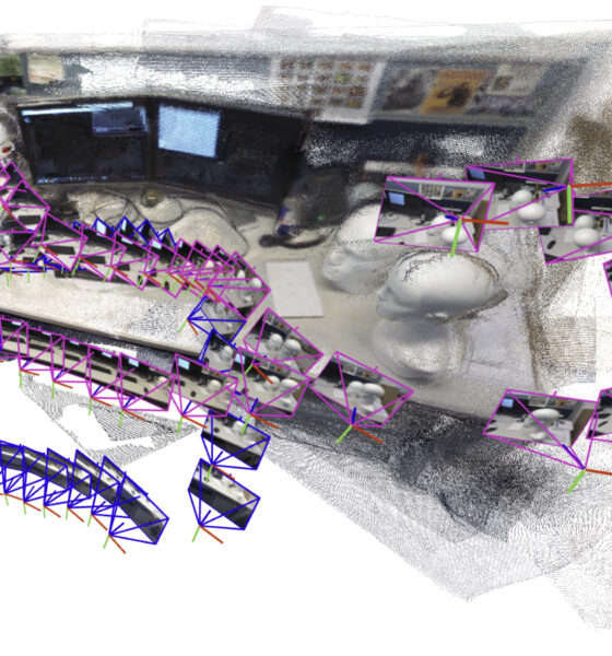 Teaching robots to map large environments