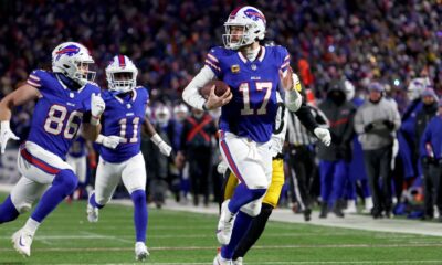 The running man: Josh Allen on cusp of QB history