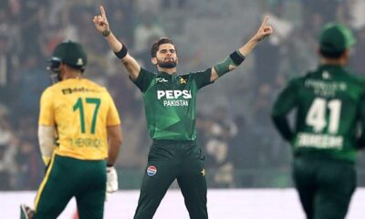 Third T20I: Shaheen dismisses de Kock, Pretorius in first over