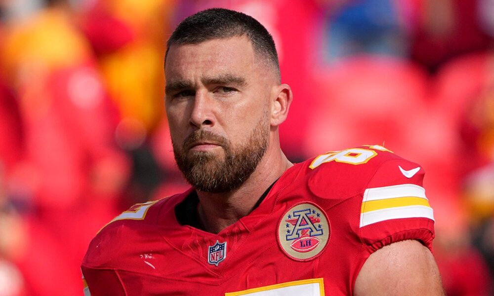 Travis Kelce’s dad fires back at son’s critics with social media post