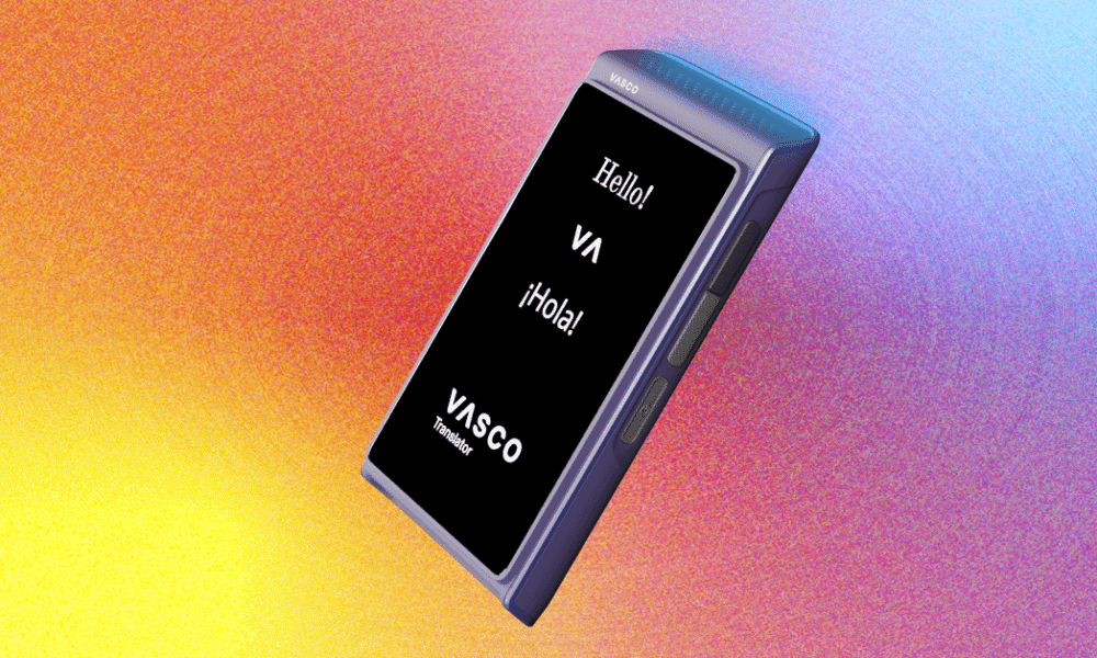 Vasco’s Latest Pocket Translator Can Mimic Your Voice