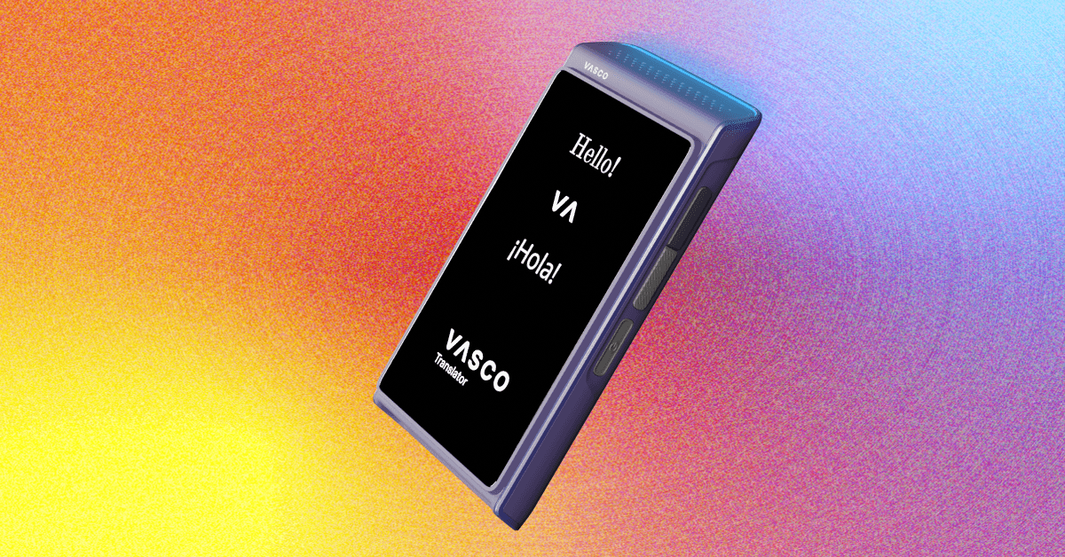 Vasco’s Latest Pocket Translator Can Mimic Your Voice
