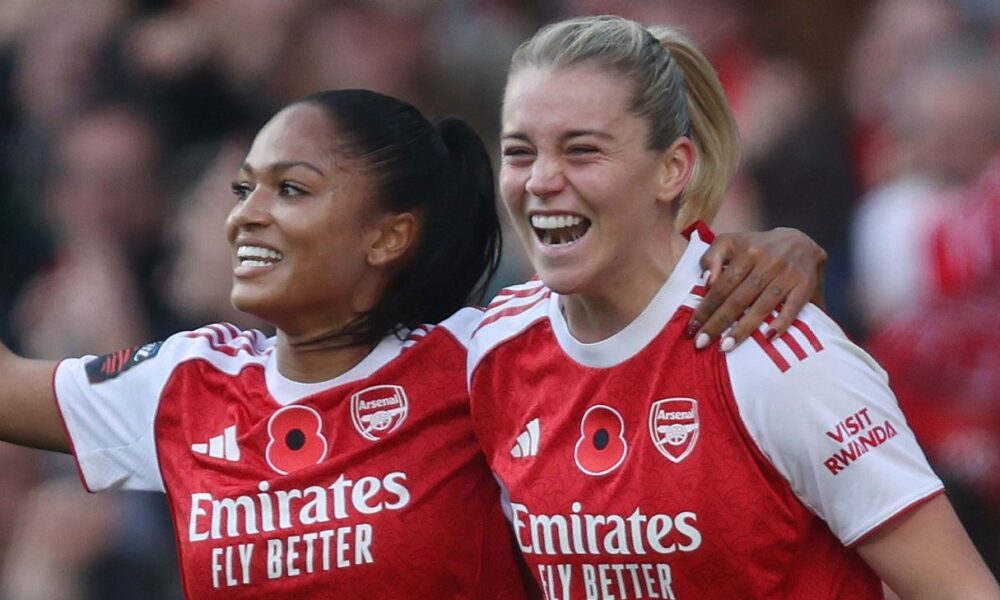 WSL: Arsenal-Chelsea draw, Man United beaten
