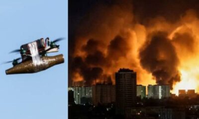 Russia Strikes Ukraine with 450 Drones, 45 Missiles; Six Dead