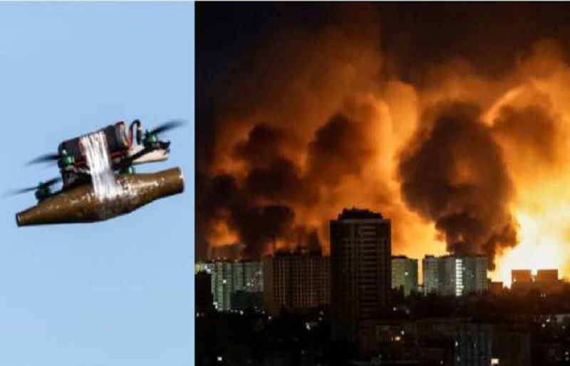 Russia Strikes Ukraine with 450 Drones, 45 Missiles; Six Dead