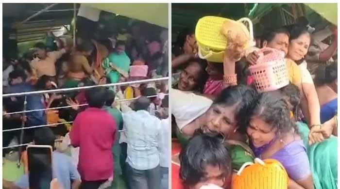 Indian temple stampede kills nine, injures several Indian temple stampede kills nine, injures several