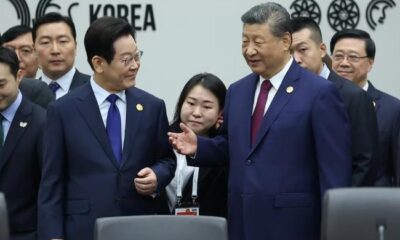 China’s Xi jokes about ‘backdoor’ when gifting South Korea’s Lee Xiaomi phones
