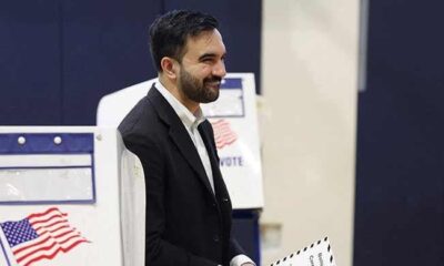 ‘On brink of making history’, says Mamdani after voting in New York mayoral race