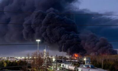 UPS cargo plane with three crew members crashes in Kentucky