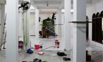 Indonesia probes student after nearly 100 hurt in school blasts