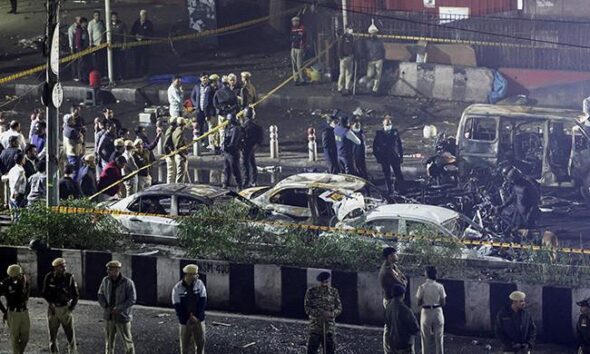 Eight killed in car explosion near Red Fort in India’s Delhi