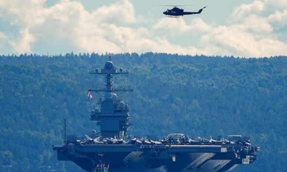 US aircraft carrier in Latin America fuels Venezuelan fears of attack