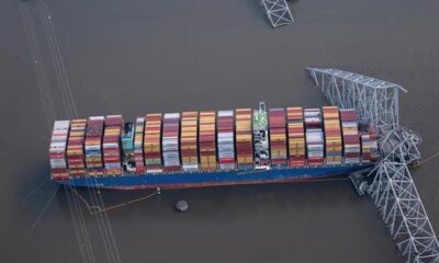 Loose wire led to power outage before March 2024 Baltimore ship crash, NTSB says