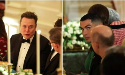 Musk and Ronaldo attend Trump’s dinner with Saudi crown prince