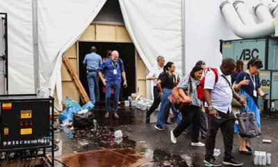 Fire disrupts COP30 climate talks as UN chief urges deal