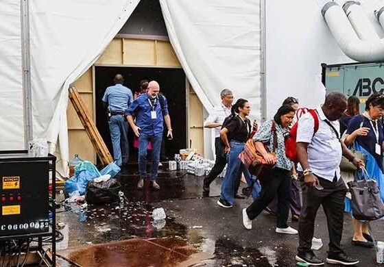 Fire disrupts COP30 climate talks as UN chief urges deal