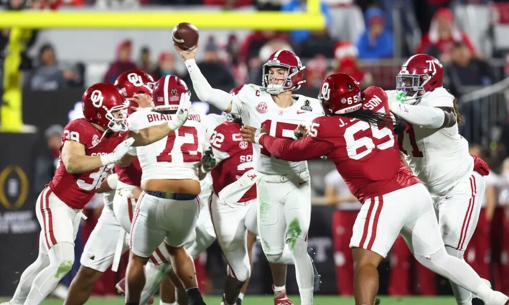 Alabama pulls off comeback win over Oklahoma in College Football Playoff first round