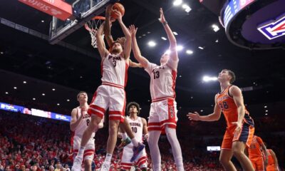 Arizona grabs top spot in Top 25 men’s hoops poll