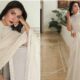 Ayeza Khan stuns fans with vibrant saree looks