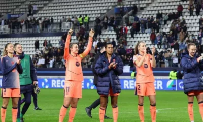 Barcelona, Lyon and Chelsea reach Women’s Champions League quarters | The Express Tribune