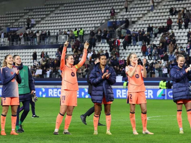 Barcelona, Lyon and Chelsea reach Women’s Champions League quarters | The Express Tribune