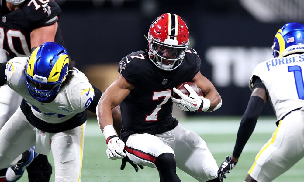 Bijan Robinson’s 93-yard touchdown run stuns Rams as Falcons star leads way to upset win
