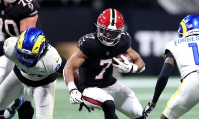 Bijan Robinson’s 93-yard touchdown run stuns Rams as Falcons star leads way to upset win
