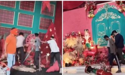 Christmas festival marred by mob vandalism in India