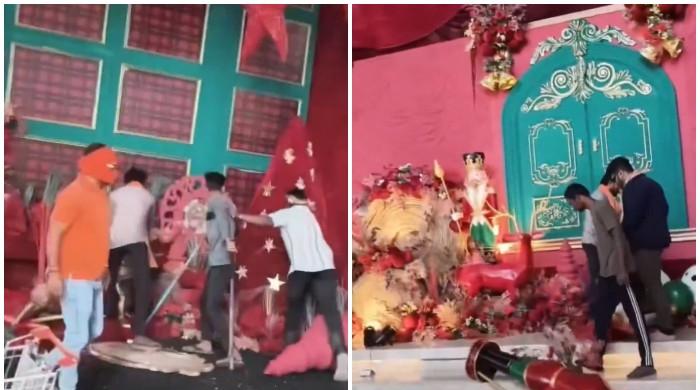 Christmas festival marred by mob vandalism in India