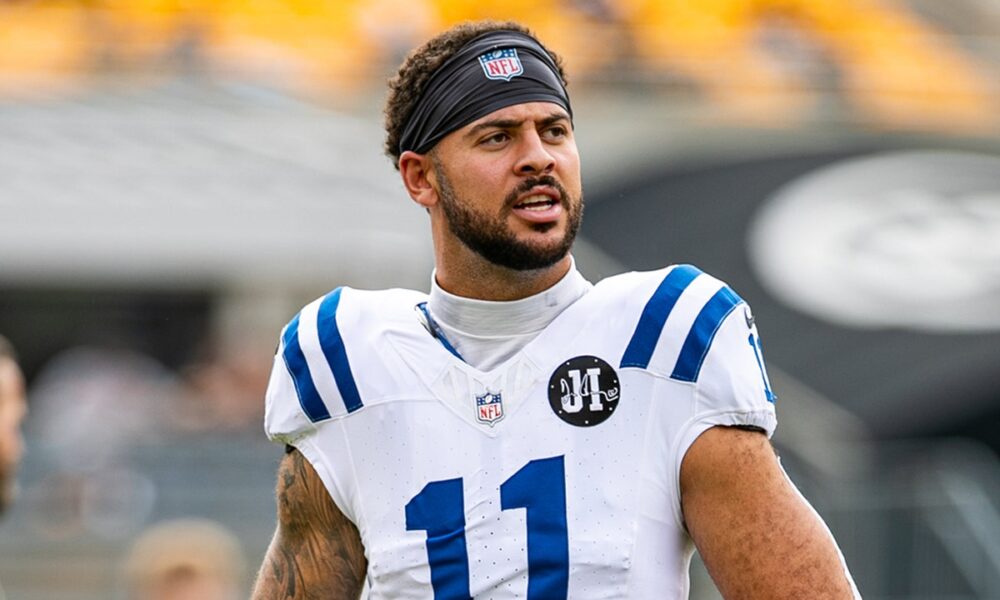 Colts receiver Michael Pittman Jr provides update on security guard he accidentally decked on sideline