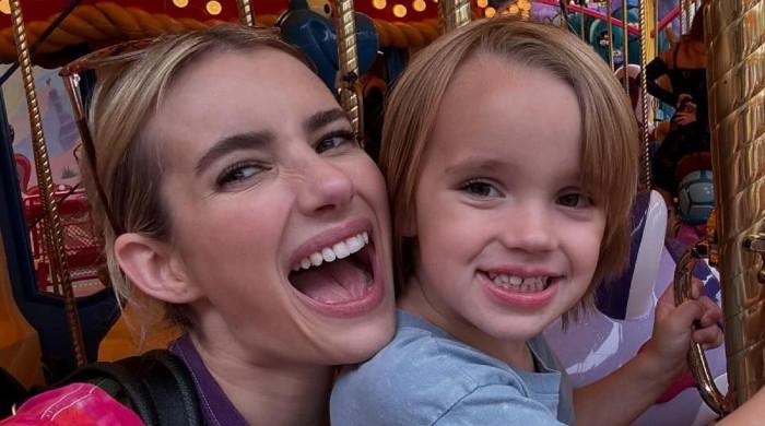 Emma Roberts shares sweet holiday moment with son Rhodes