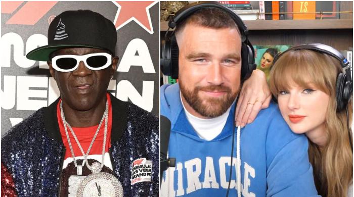 Flavor Flav gives update on passion project for Travis Kelce, Taylor Kelce
