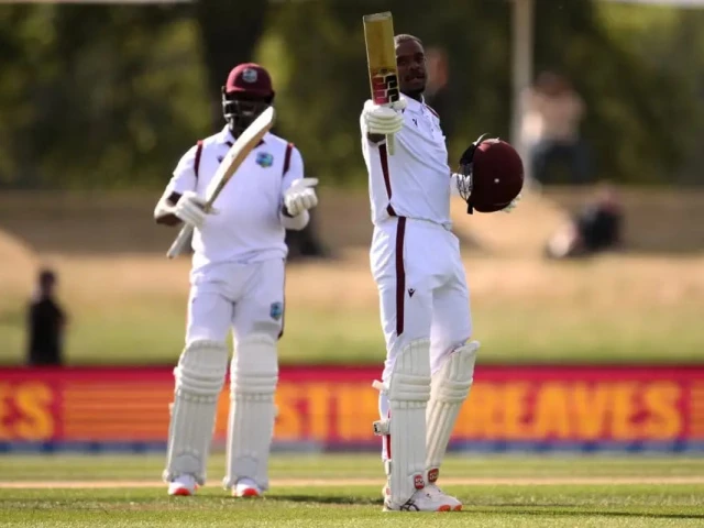 Greaves double ton earns West Indies draw  | The Express Tribune