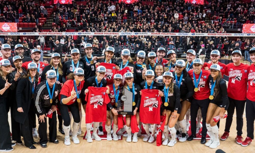 Huskers earn top overall seed in volleyball tourney