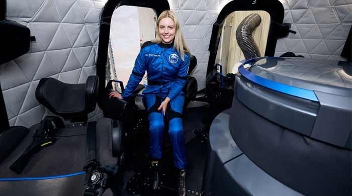 In a first, wheelchair user flies into space