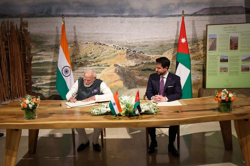 India, Jordan to diversify trade basket; sign MoU on renewable energy