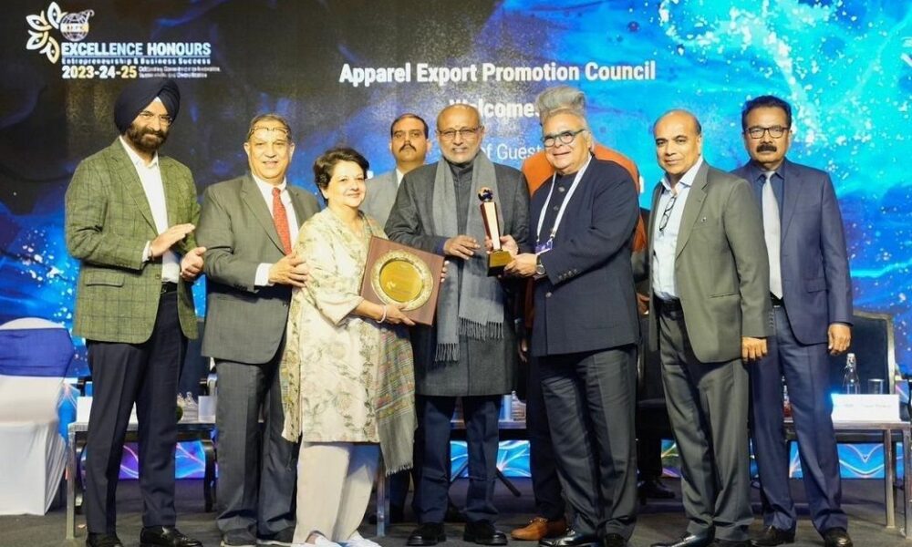 India’s PDS Limited wins AEPC Gold Award for global RMG leadership