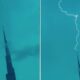 Lightning strikes Burj Khalifa as heavy rains lash parts of UAE