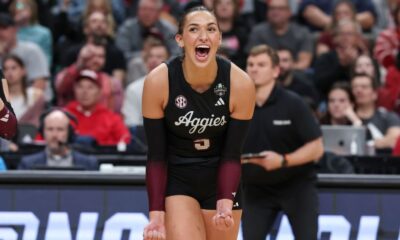 Logan Lednicky caps dream with volleyball title at Texas A&M