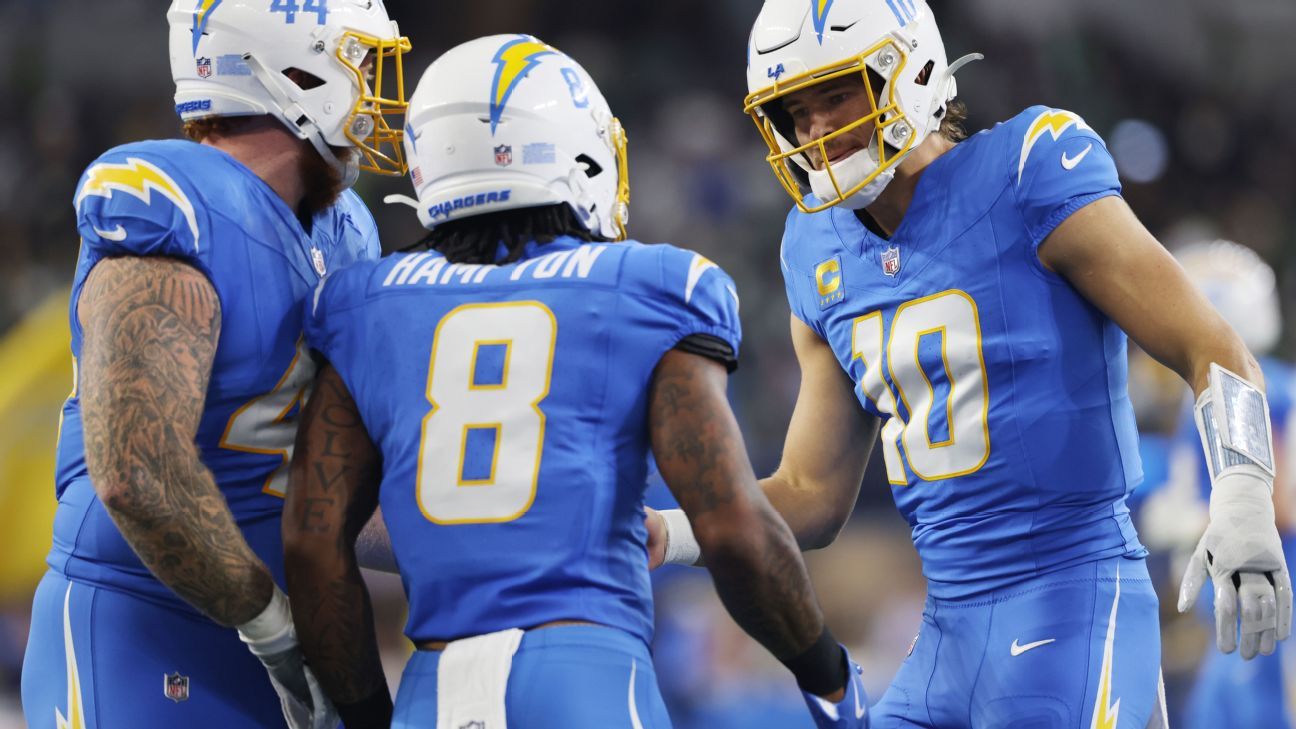 Los Angeles Chargers pull ahead in OT to defeat Philadelphia Eagles in tight MNF win